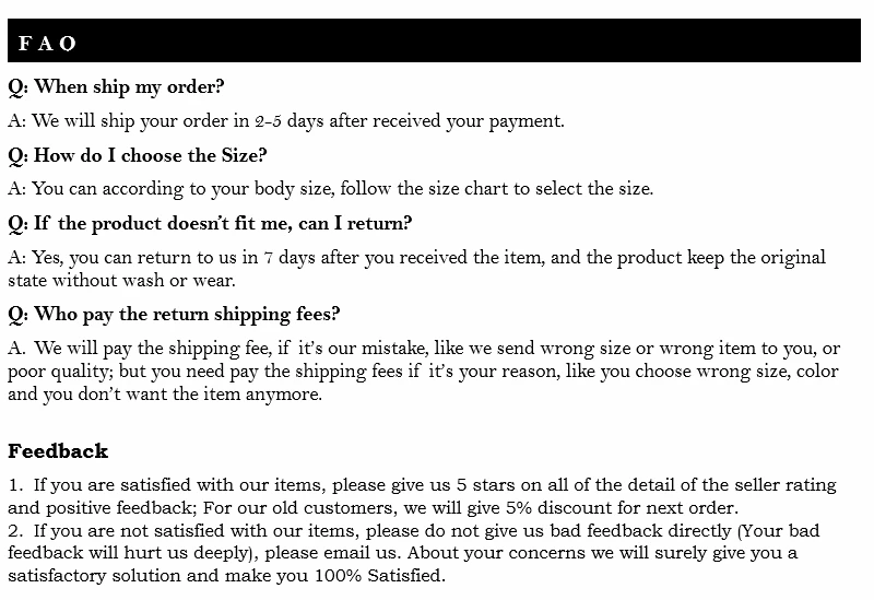FAQ