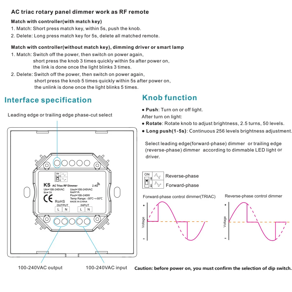led triac dimmer