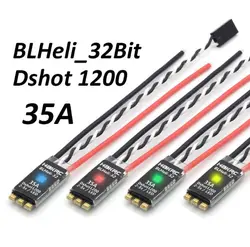 1 шт. HAKRC BLHeli-32Bit 35A ESC DShot1200 35A ESC Регулятор скорости Интегрированный Светодиодный для Радиоуправляемая модель самолета FPV DIY аксессуары