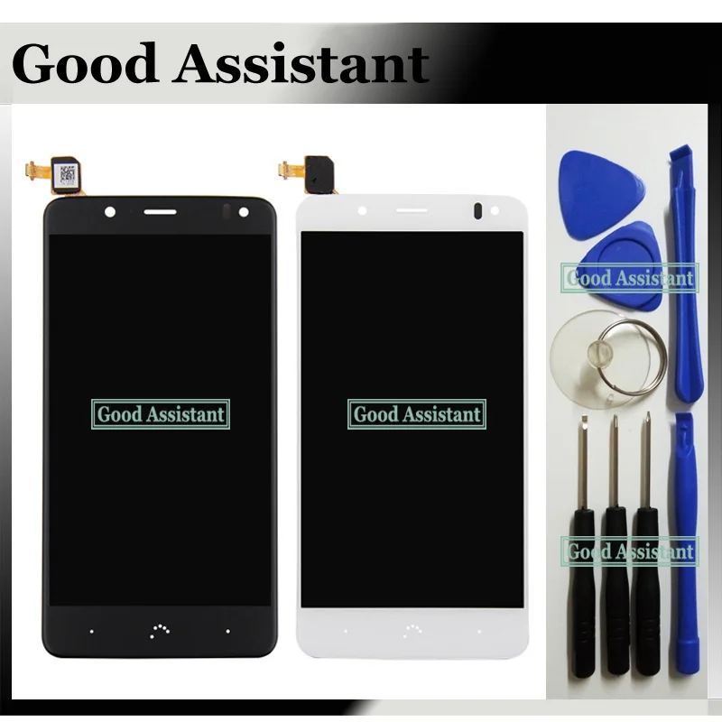 

High Quality Black/White For BQ Aquaris U2 / U2 Lite / BQ Aquaris V LCD Display + Touch Screen Digitizer Assembly + Free Tools