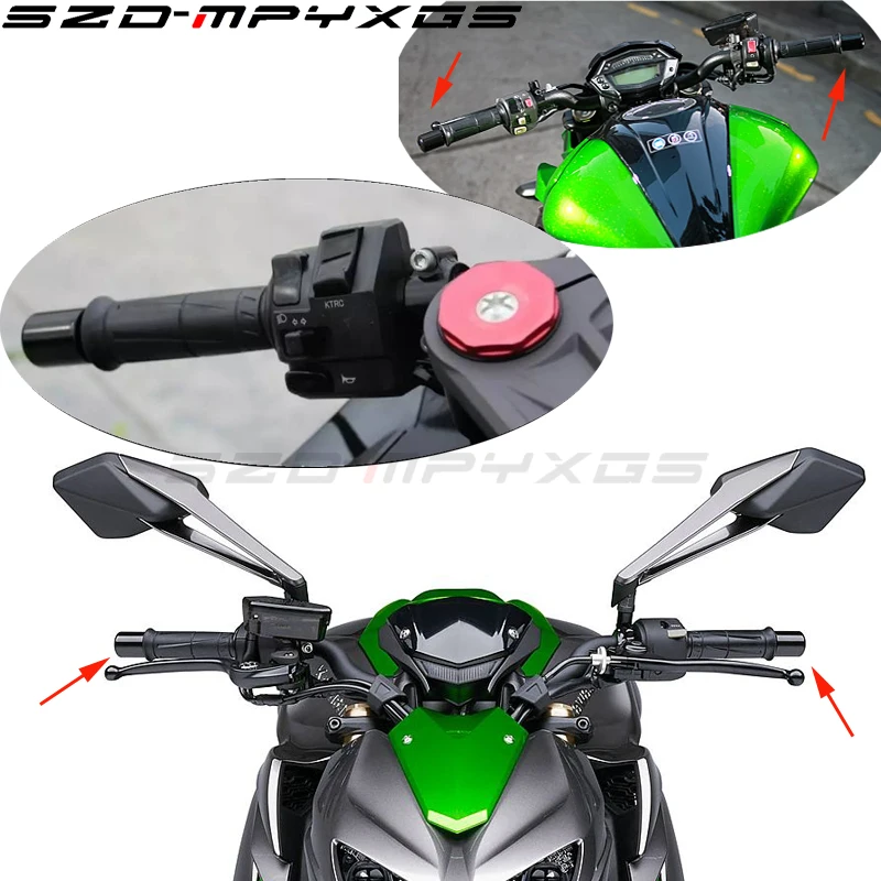 Аксессуары для мотоциклов CNC руль акустическая система концы крышки горка KAWASAKI KLE