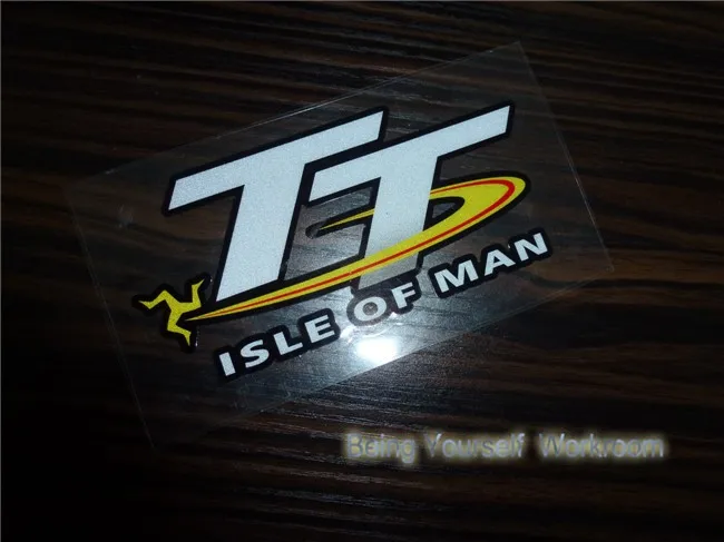 Новинка! Остров мэн TT наклейки Manx T/T туристический трофей светоотражающие стикеры для мотоциклов Supersport велосипеды SBK наклейка