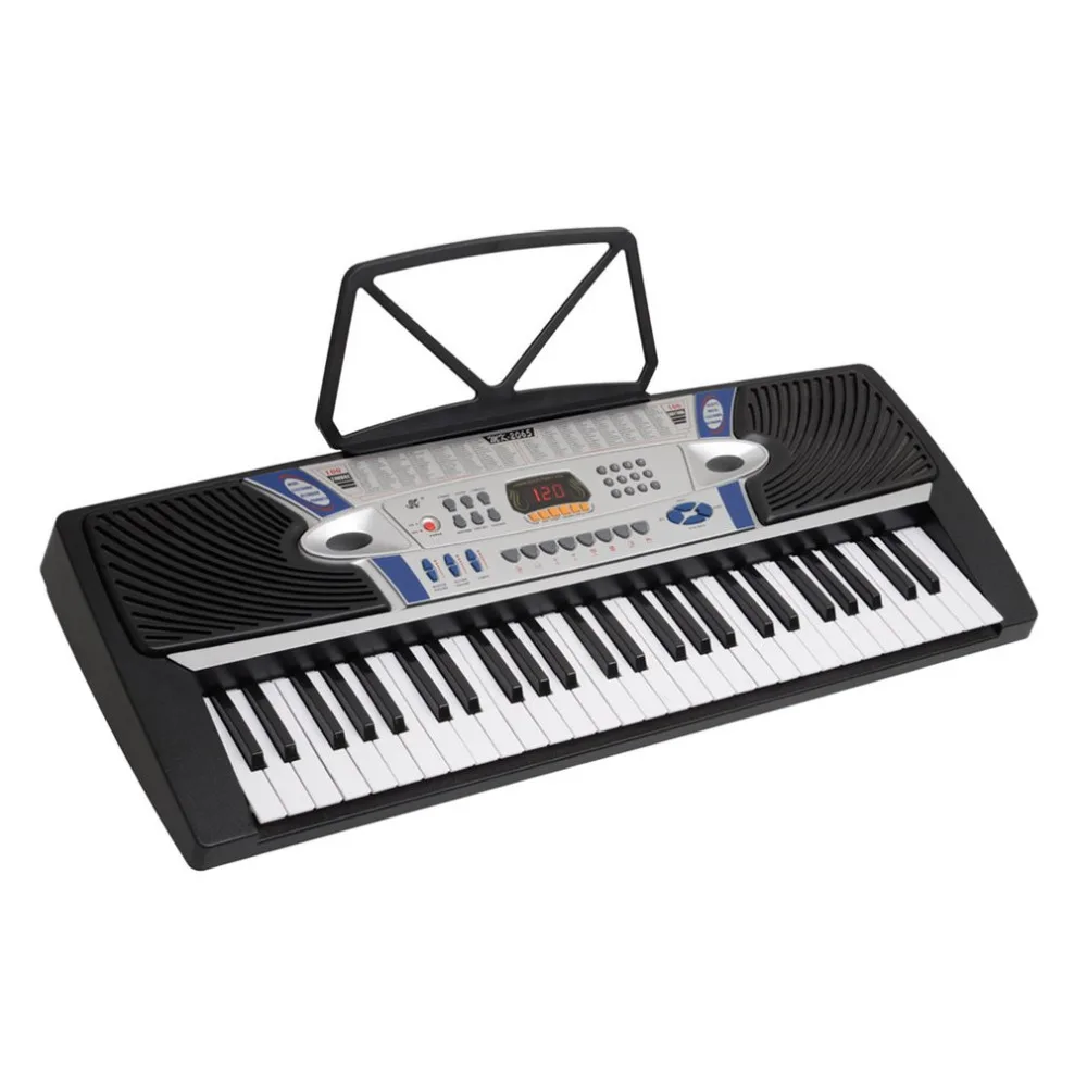 

54 Keys Smart Teaching Digital Electronic Keyboard 32 Levels Rhythm Speed Control LED Display Electronic Organ High Quality