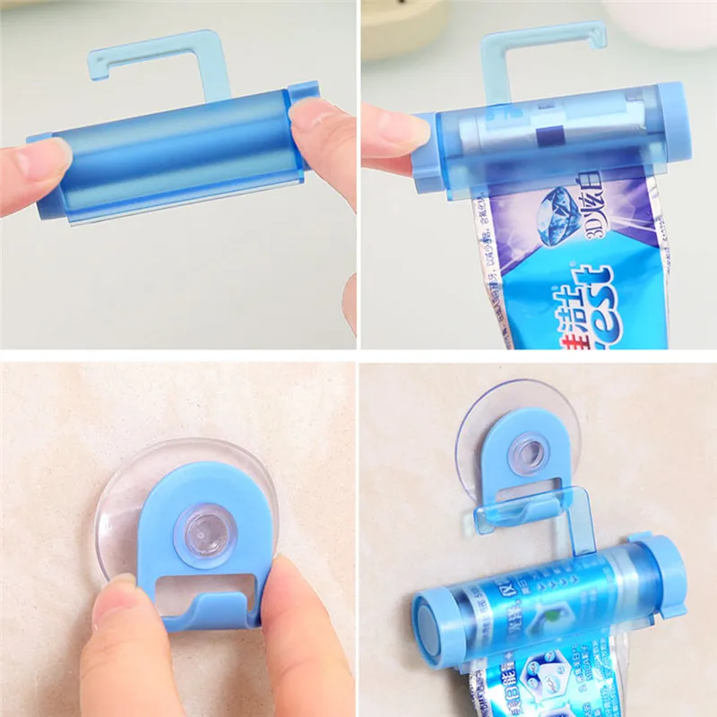 Bathroom Accessories Rolling Tube Tooth Paste Squeezer Toothpaste Dispenser Holder Bathroom Decoration Products Wall Hanger Bathroom Accessories Rolling Tube Tooth Paste Squeezer Toothpaste Dispenser Holder Bathroom Decoration Products Wall Hanger