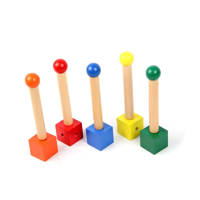 Монтессори игрушки цвет соответствия игры деревянные игрушки Montessori материалы рука глаз координации учебные материалы ME1164H