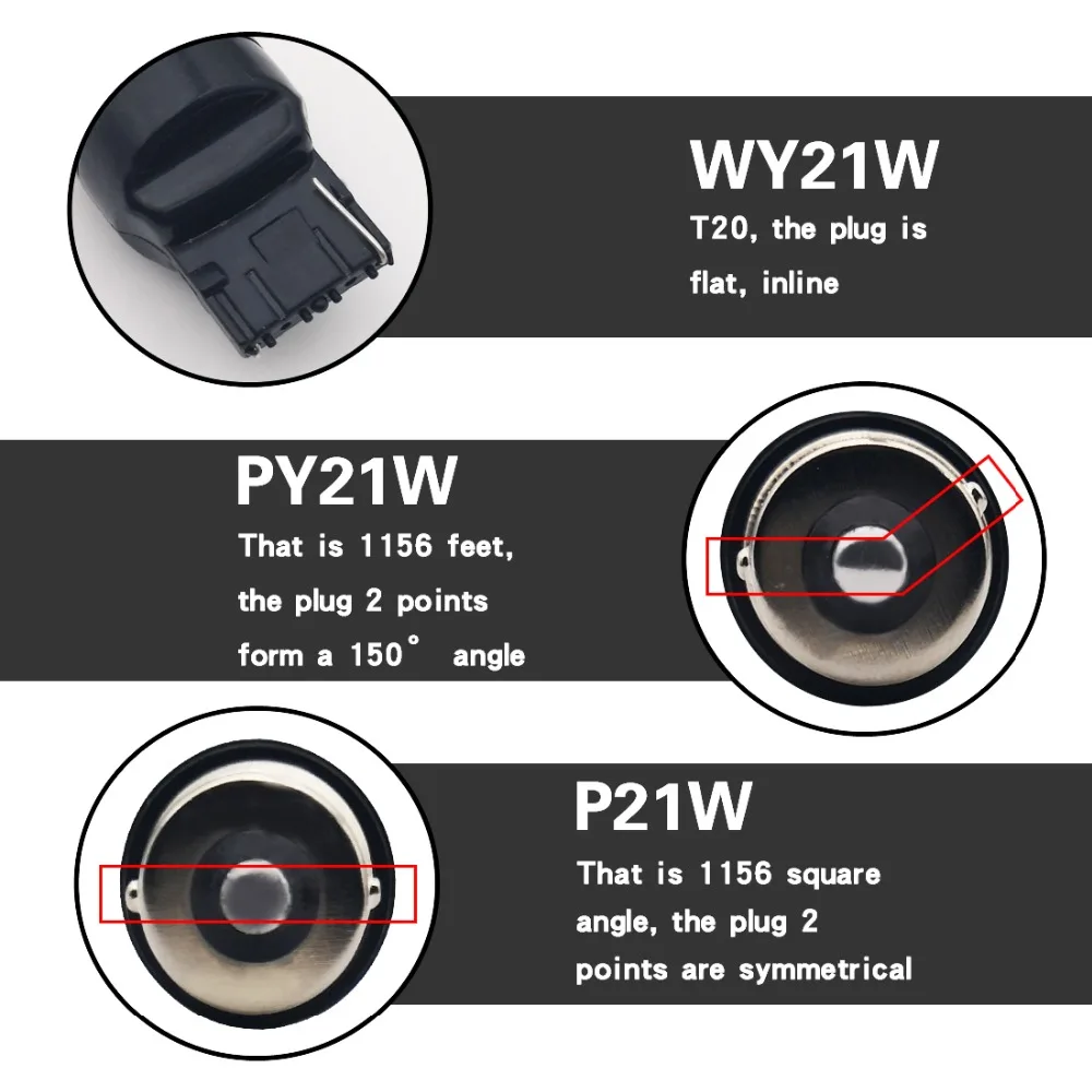 1x3014 144smd CanBus S25 1156 BA15S P21W светодиодный BAY15D BAU15S PY21W лампа T20 7440 W21W W21/5 Вт лампы для