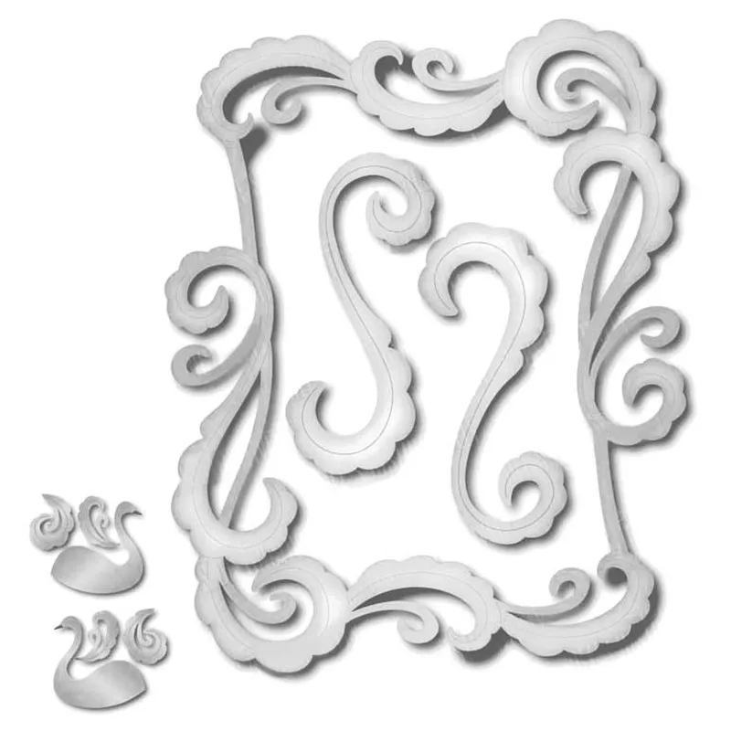 

Eastshape New 2019 Dies Gloria's Frame METAL CUTTING DIES Stencil Scrapbooking Photo Album Card Paper Embossing Craft DIY