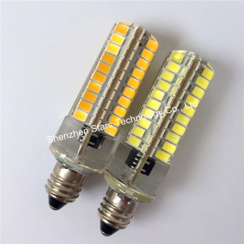 G4 G8 G9 E11 E12 SMD2835 80leds 8 Вт AC110V AC220V светодиодные лампы хрустальные люстры матовый кукурузной формы огни 10 шт./лот