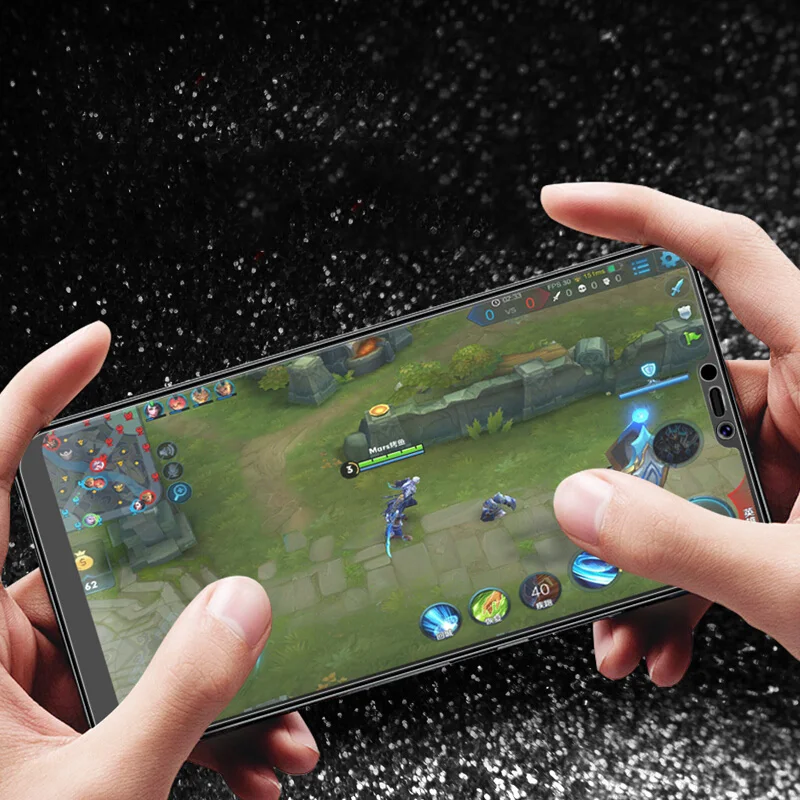 JGKK матовое закаленное стекло для Huawei Nova 3E защита от отпечатков пальцев матовая
