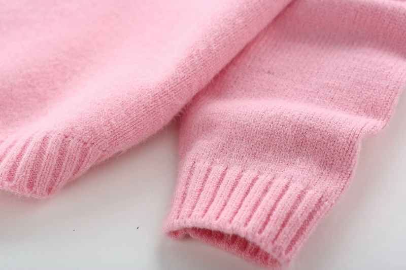 Новые свитера для девочек зимняя детская одежда свитер для девочек 4-14 лет 8001