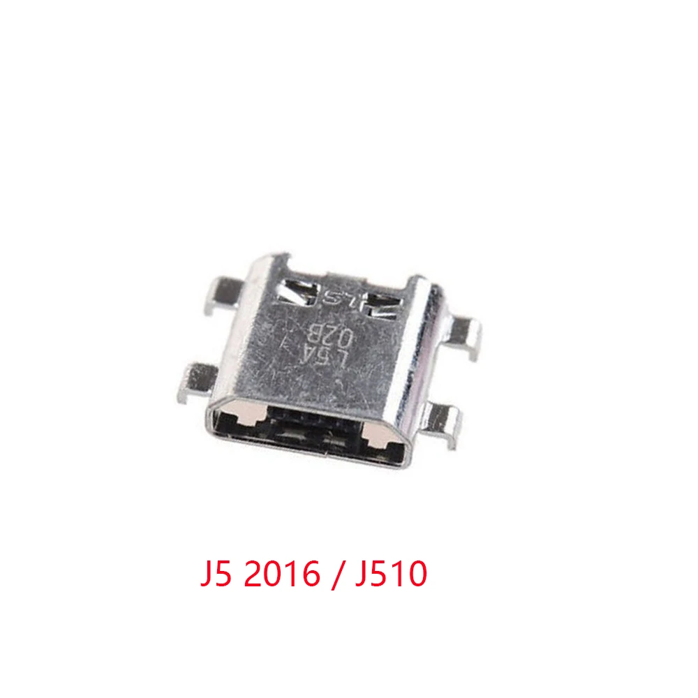2 шт. разъем Micro USB для зарядки Samsung Galaxy J5 2016 J510FN J510F | Мобильные телефоны и
