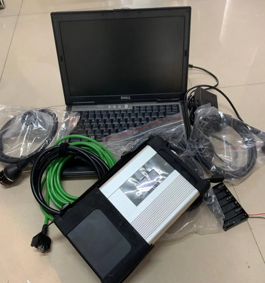 MB Star C5 SDConnect C4 с программным обеспечением 12/2019 и ноутбуком D630 профессиональная