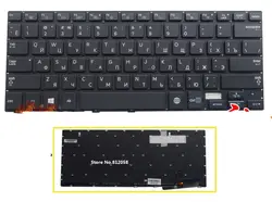 SSEA Новый русский клавиатура без рамки для samsung 730U3E NP740U3E 740U3E NP730U3E ноутбук RU клавиатура с подсветкой
