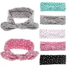 Шарф; детские повязки на голову для девочек; Детские милые повязки на голову с заячьими ушками; модные аксессуары для волос для девочек; детские повязки для волос с волнистым бантом