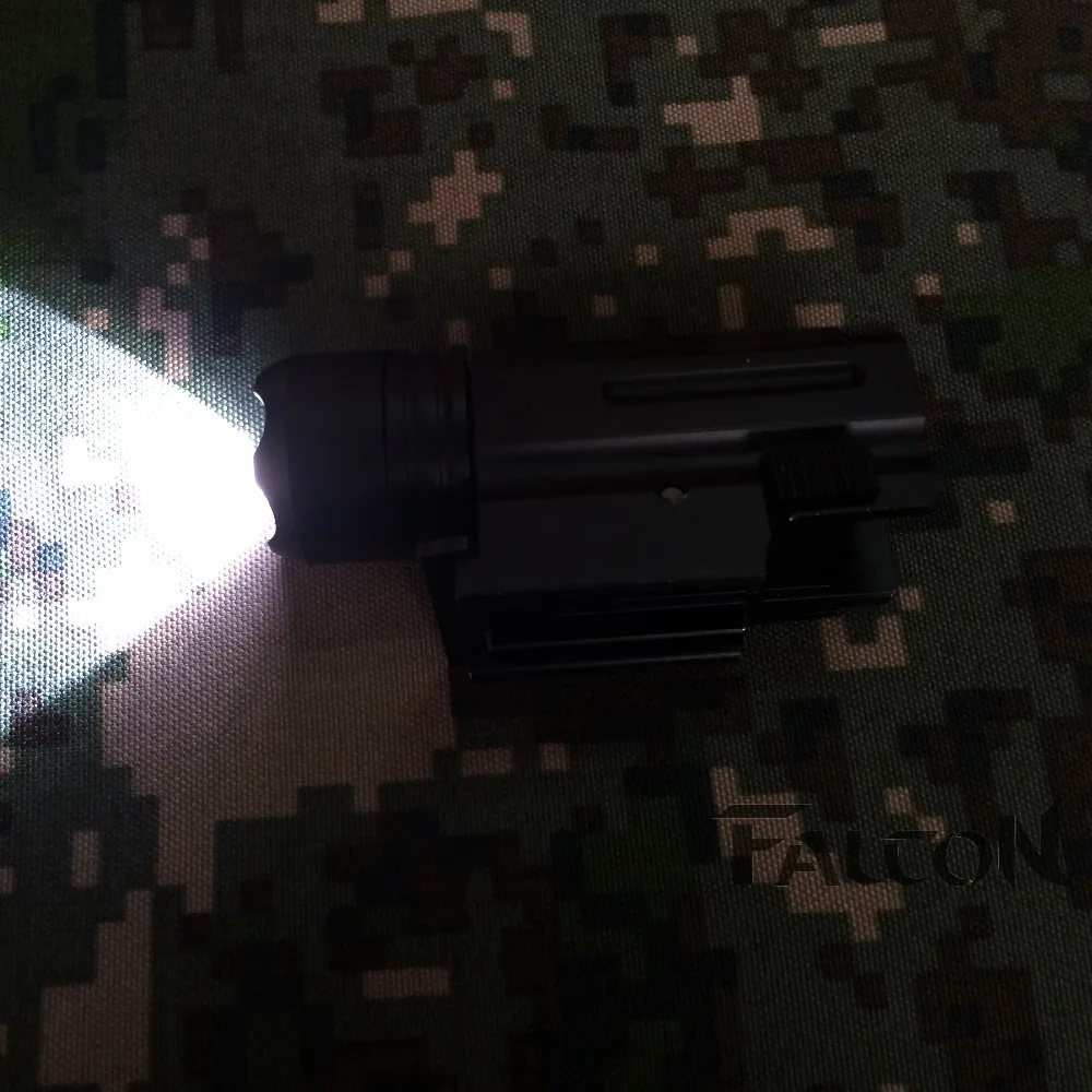 Светодиодный светильник для ружья, винтовки, вспышки, 600 люмен, тактический фонарь, светильник-вспышка с креплением для пистолета, страйкбола, 20 мм