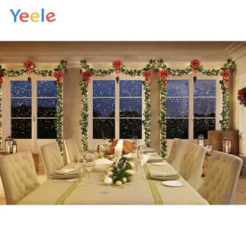 

Yeele Wallpaper Photocall Livingroom Dinner Painting Photography Backdrop Personalized Photographic Backgrounds For Photo Studio