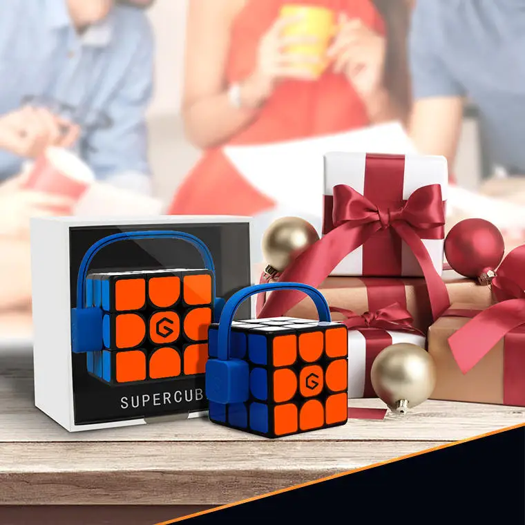 

[Newest Version ] Xiaomi Giiker i3s AI Intelligent Super Cube Smart Magic Magnetic Bluetooth APP Sync Puzzle Toys For Children