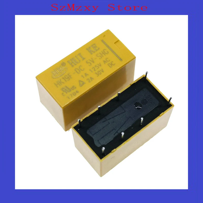 5 шт./лот реле HK19F-DC5V-SHG HK19F-DC 5V-SHG 5 В HK19F DIP8