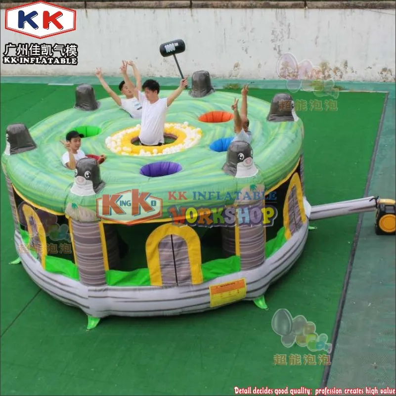 

Interactive Games Human Inflatable Whack A Mole, Inflatable Mole Attack