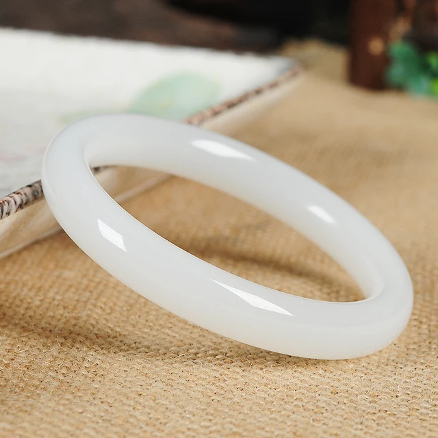 Jade Blanc Bracelet