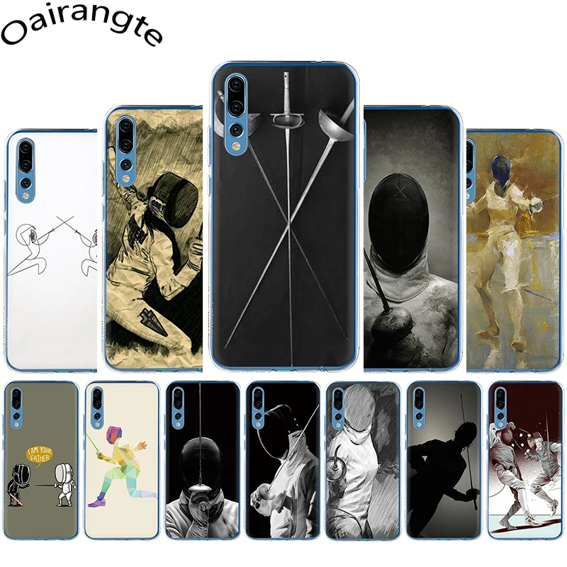 

Sport fencing Hard Phone Case for Huawei Honor 6A 6C 7A Pro 7C 7X 8C 8X 8 9 10 Lite Play view 20 9X Pro