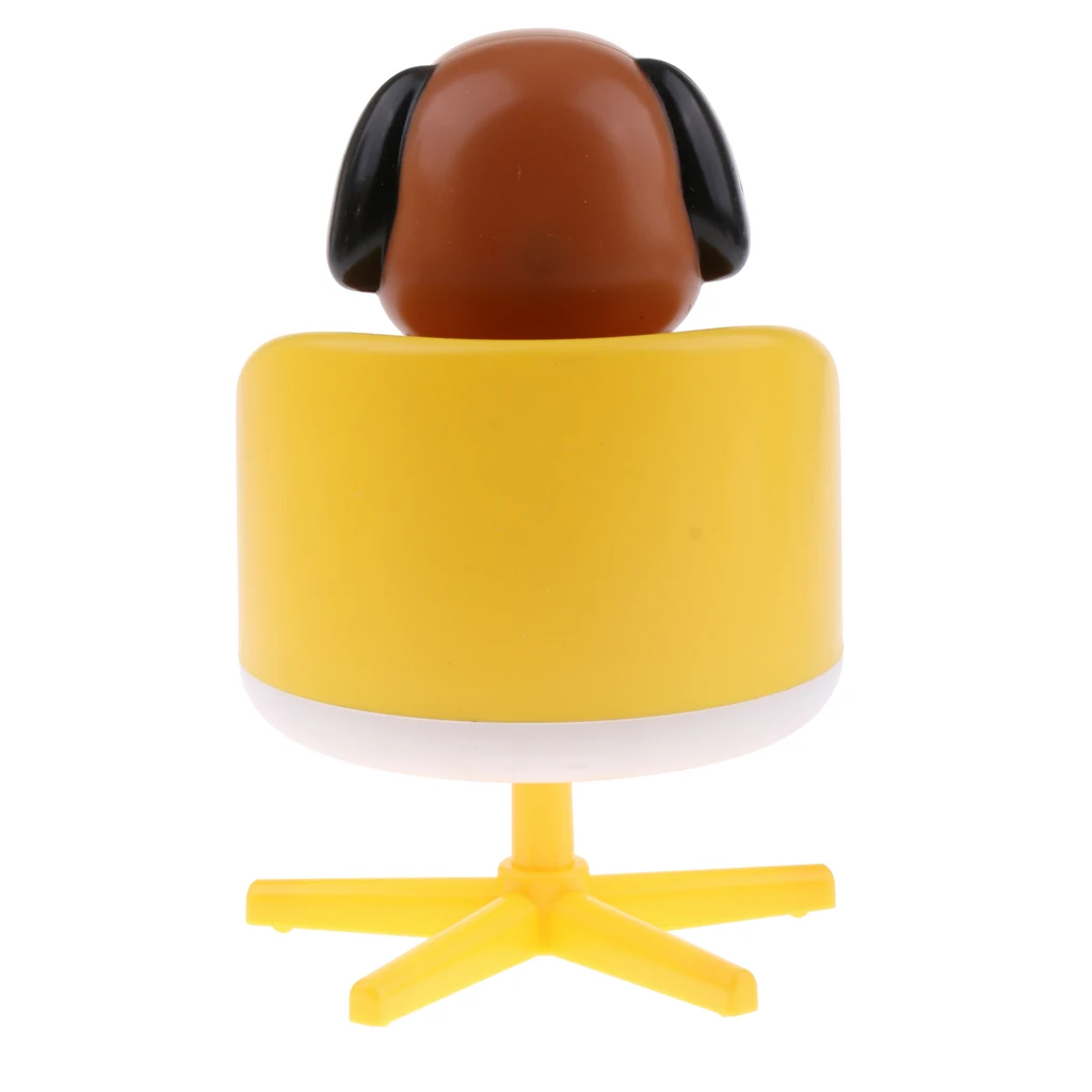 Adorable Plastic Solar Powered Toys Noding Head Figurine Model Home Car Ornament Panda Novelty Gag Toys for Kids Birthday Gift