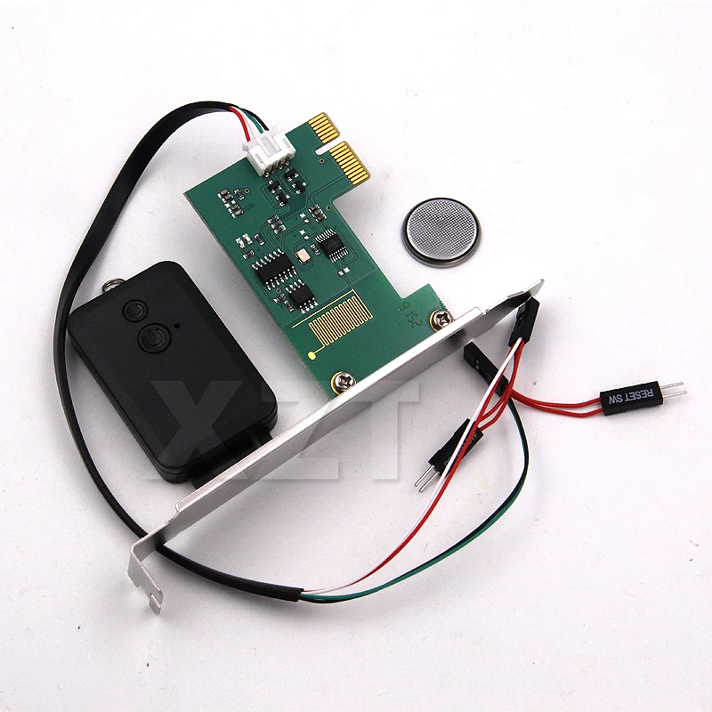 

High Quality Mini PCI-e Desktop PC Remote Controller 20m Wireless Restart Switch Turn On/OFF For Desktop Computer