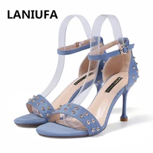 high quality new Women high heels Sandals Shoes Women Casual Ankle Strap Open Toe Rivets Thin Heels dress pumps shoes mujer #668 high quality new Women high heels Sandals Shoes Women Casual Ankle Strap Open Toe Rivets Thin Heels dress pumps shoes mujer #668