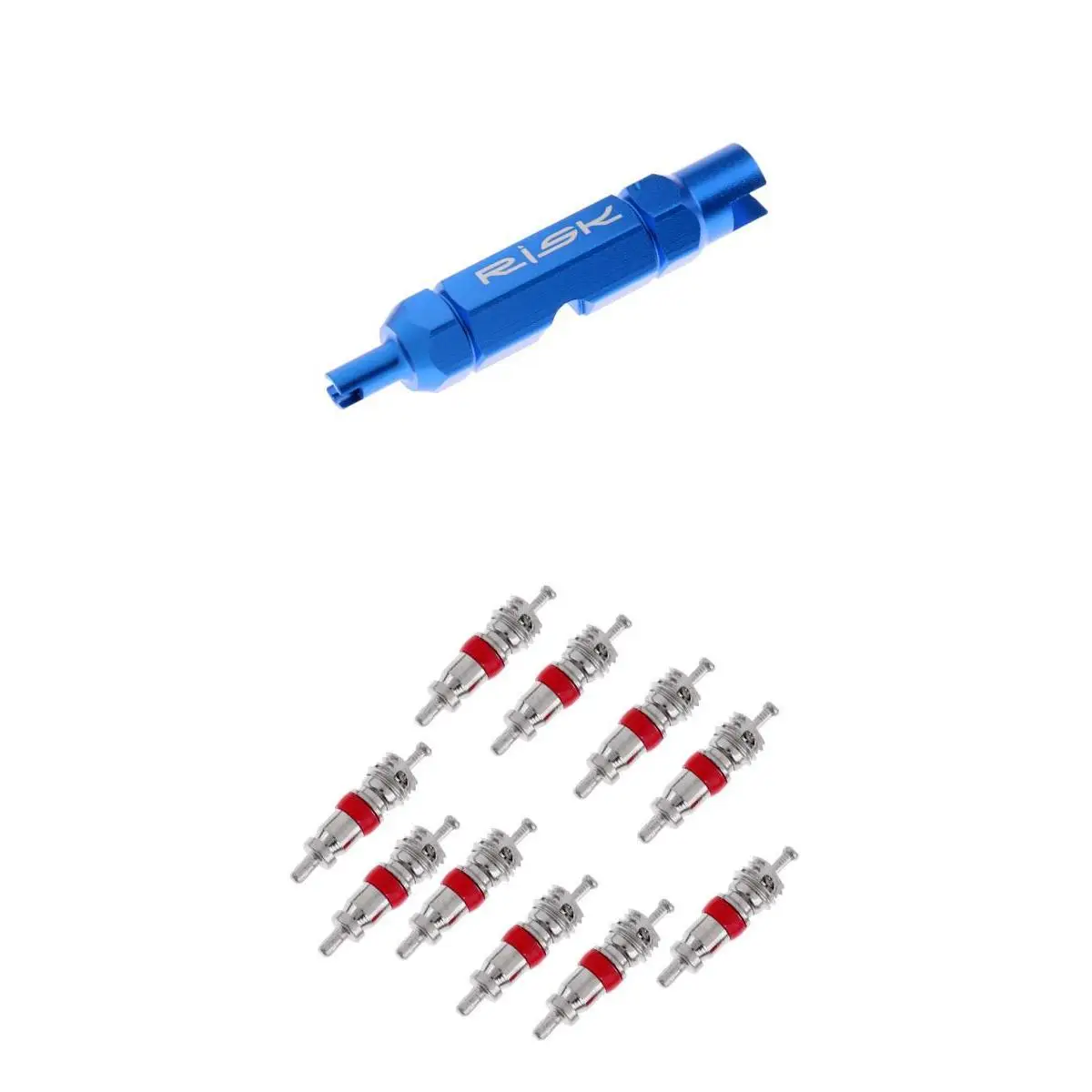 Valve Core Remover Took Kit Bike Valve Core Repair Tool With Schrader Valve Core Universal for Presta for Schrader Repair Kit