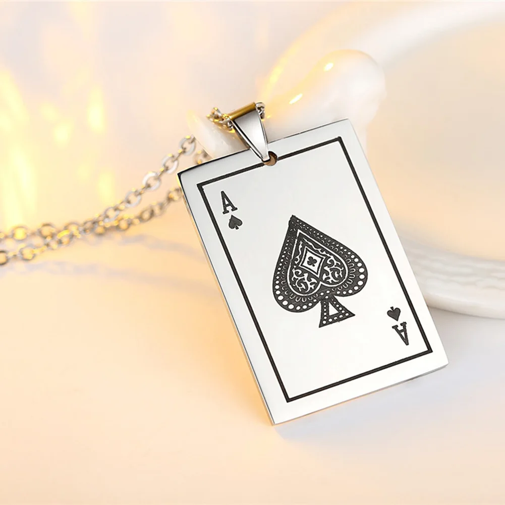 Creative Cool Pendant Necklace Hot Sale Personality Stainless Steel
