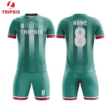 Дизайн тайский качество сублимационной печати дешевая Футбольная форма