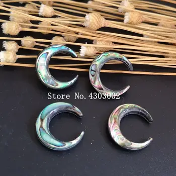 

20pcs/lot 20mm Wholesale Natural Moon abalone Mother of Pearl shell for DIY Jewelry Natural Moon abalone MOP Pearl shell Beads