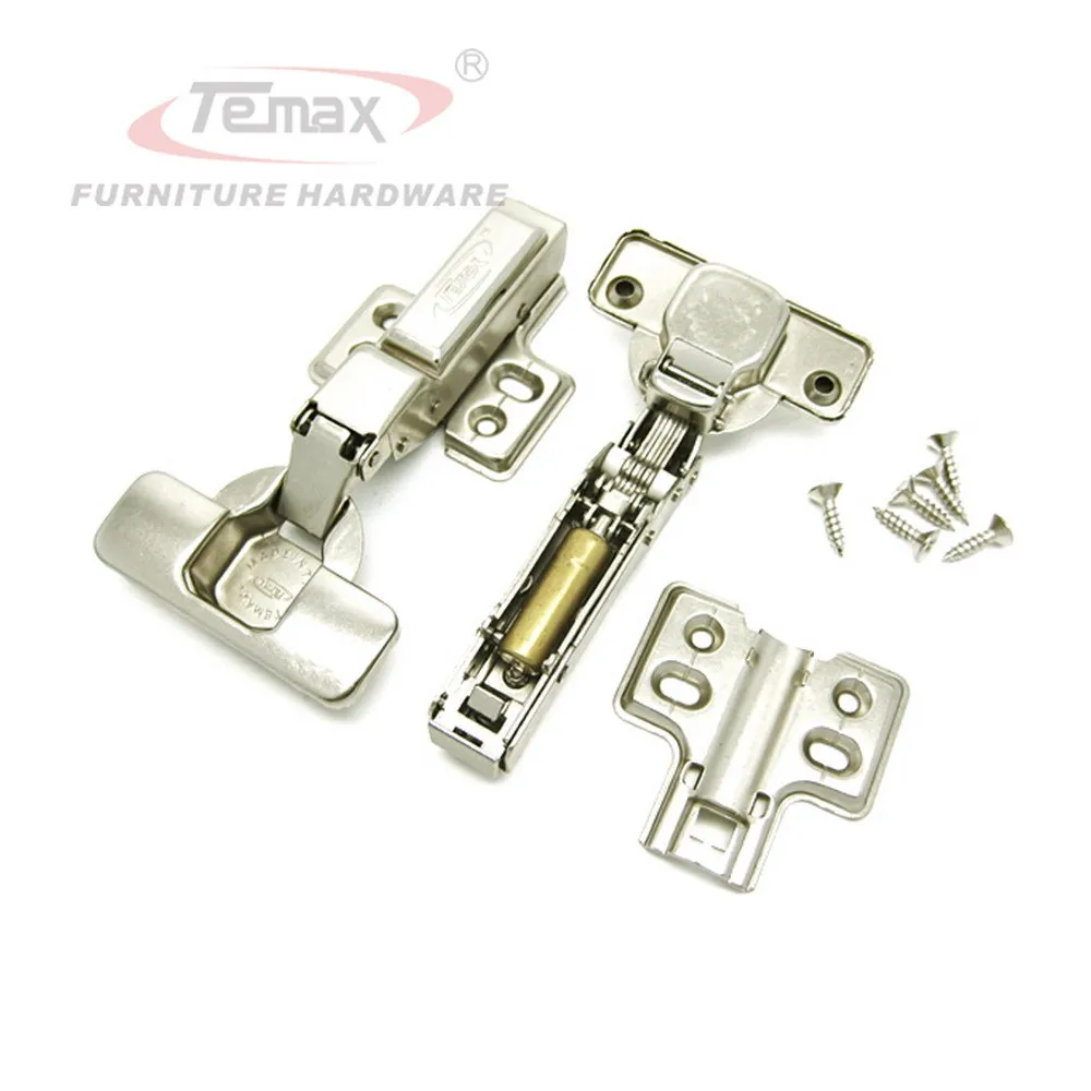 Half Overlay Soft Close Furniture Hardware Cabinet Hydraulic Half Overlay Soft Close Furniture Hardware Cabinet Hydraulic Buffering Hinge Kitchen Door Hinges Clip On Base Br Buffer In From Home