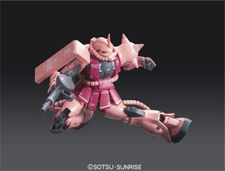 Bandai Gundam RG 1/144 MS-06S Zaku II мобильный костюм Сборная модель наборы фигурки пластмассовые игрушечные модели