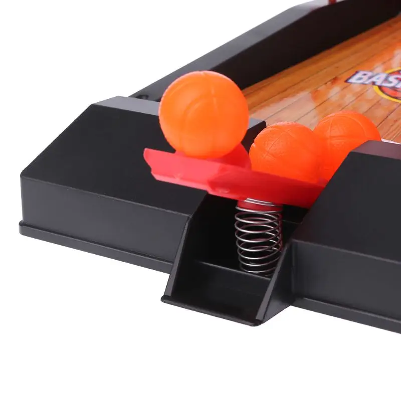 Мини настольная игра баскетбол игрушки Крытый Настольный палец баскетбольная площадка съемное устройство