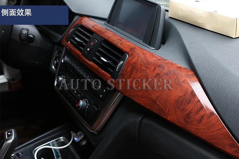 Glossy Furniture Wood Grain Car Wrap Car Film Internal Stickers 1