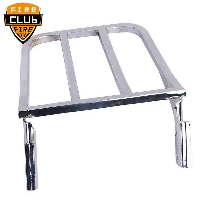 

Chrome Motorcycle Backrest Sissy Bar Luggage Rack For Harley Sportster XL 04-17 Dyna 06-17 Softail 84-05 FLST FLSTC FLSTSC 06-17