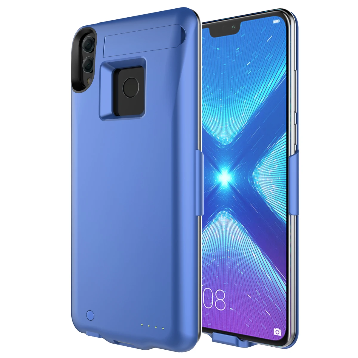 Чехол для huawei Honor 8X6500 мАч, зарядное устройство, дополнительный аккумулятор, запасной внешний аккумулятор с подставкой для Honor 8X, чехол для телефона