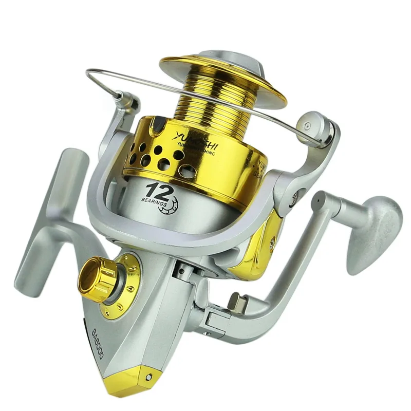 

SA1000-7000 5.5:1 12BB Engineering Plastics Fishing Reel Coil Line Rod Fishing Wheel Sea Boat Reel Carp Fishing Tackle Tool
