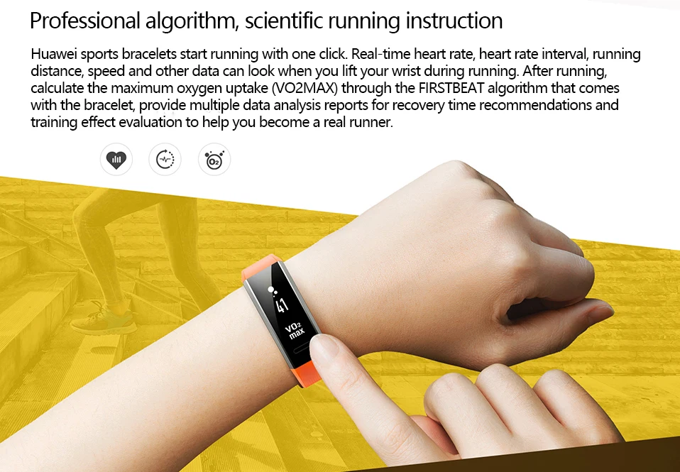 Фитнес браслет huawei ask b19