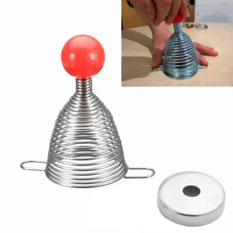 

1pc Creative Nut Sheller Stainless Steel Spring Nutcracker Open Walnut Artifact Spring Clip Macadamia Nut Cracker