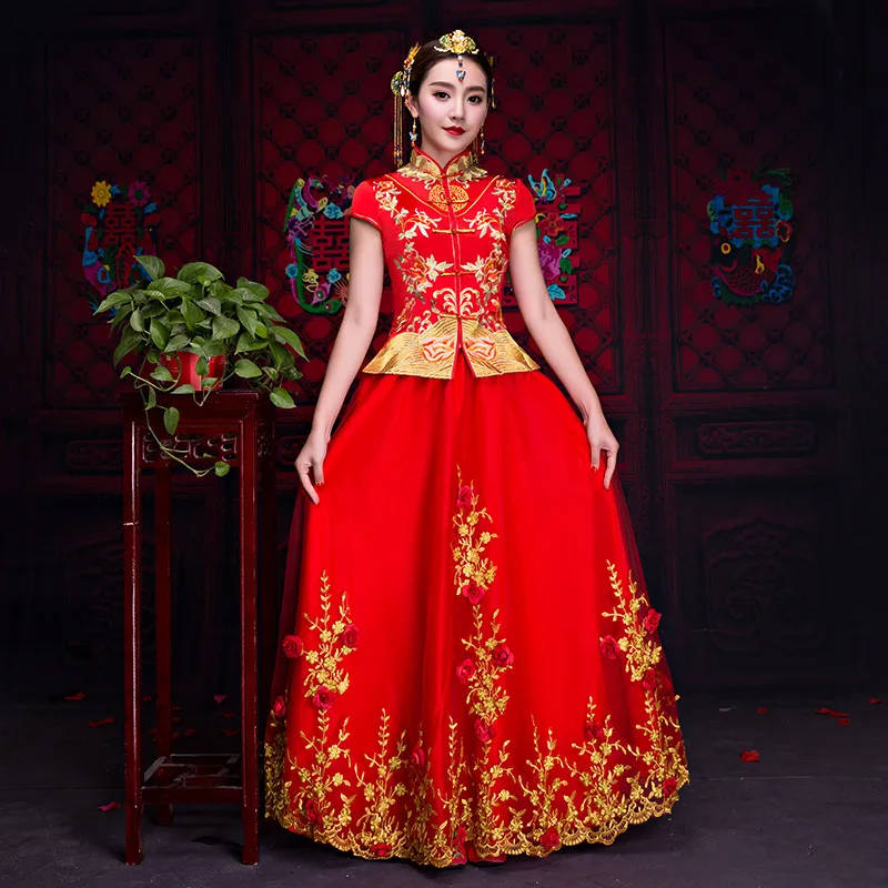 red qipao