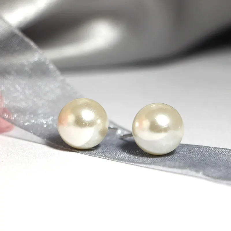 

Classic Pearl Earrings S925 Sterling Silver Earrings for Women