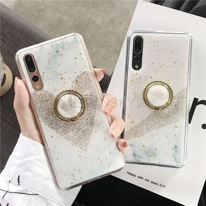 

Glitter Marble Soft TPU Case For Samsung Galaxy A50 A70 A30 A10 A750 A7 A9 2018 S10 S10e S9 S8 Plus Note 9 8 Silicone Case Cover