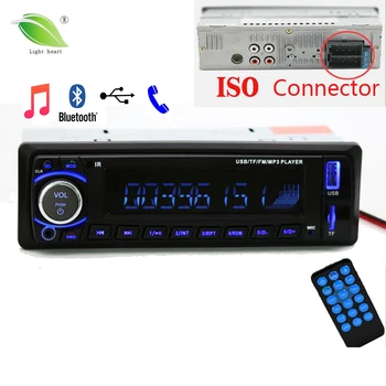 

Newest 12V Car Radio Stereo Auto Audio Player Bluetooth Phone AUX-IN MP3 FM USB 1 Din Remote Control auto radio