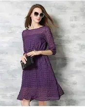 ElaCentelha Brand Women Dress Casual High Quality Solid O Neck A Line Knee Length With Sashes Dress New Women's Dresses