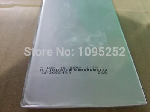 3.7V lithium polymer batteries 4500mah universal battery brand tablet PC 3.0*66*180