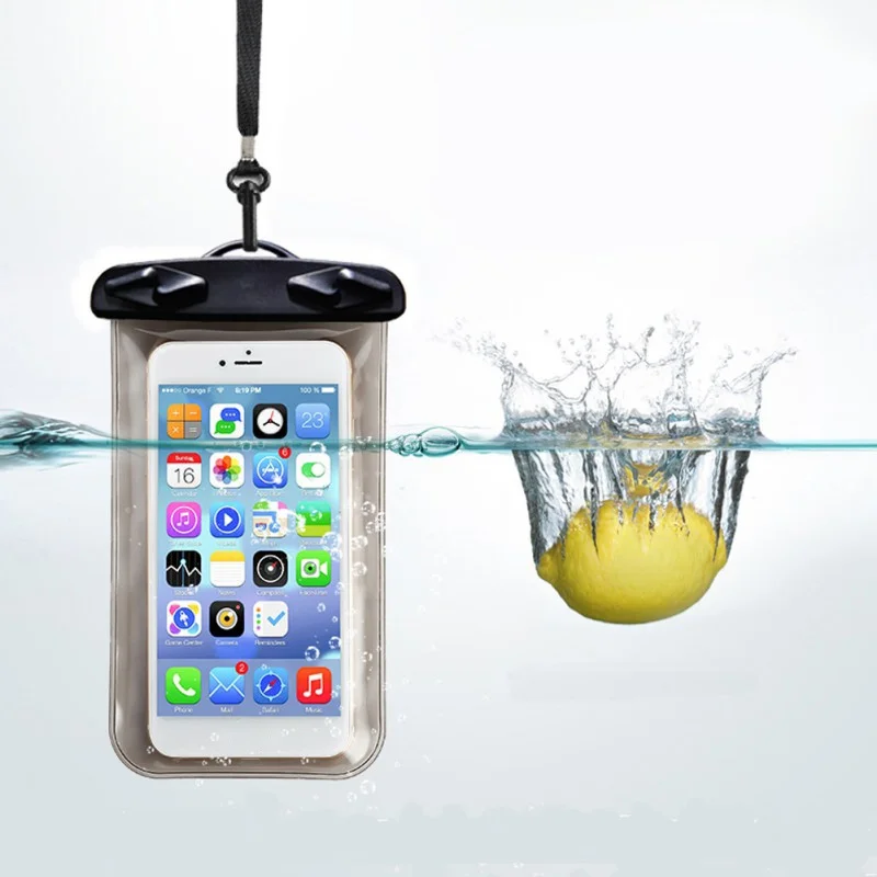 Универсальный Водонепроницаемый Чехол для мобильного телефона из ПВХ Портативный Легкий подводный чехол для мобильного телефона защита мобильного телефона