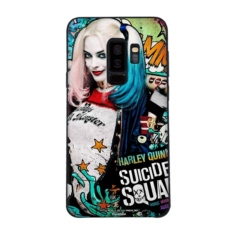 Силиконовый мягкий ТПУ чехол для Samsung Galaxy A3 A5 A6 Plus 2016 2017 2018 Harley Quinn|Чехлы-накладки| |