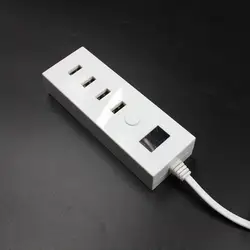 USB HUB 4 Порты и разъёмы Многофункциональный Зарядное устройство быстро Зарядное устройство 5 В 2A Быстрая зарядка USB HUB США ЕС Великобритании